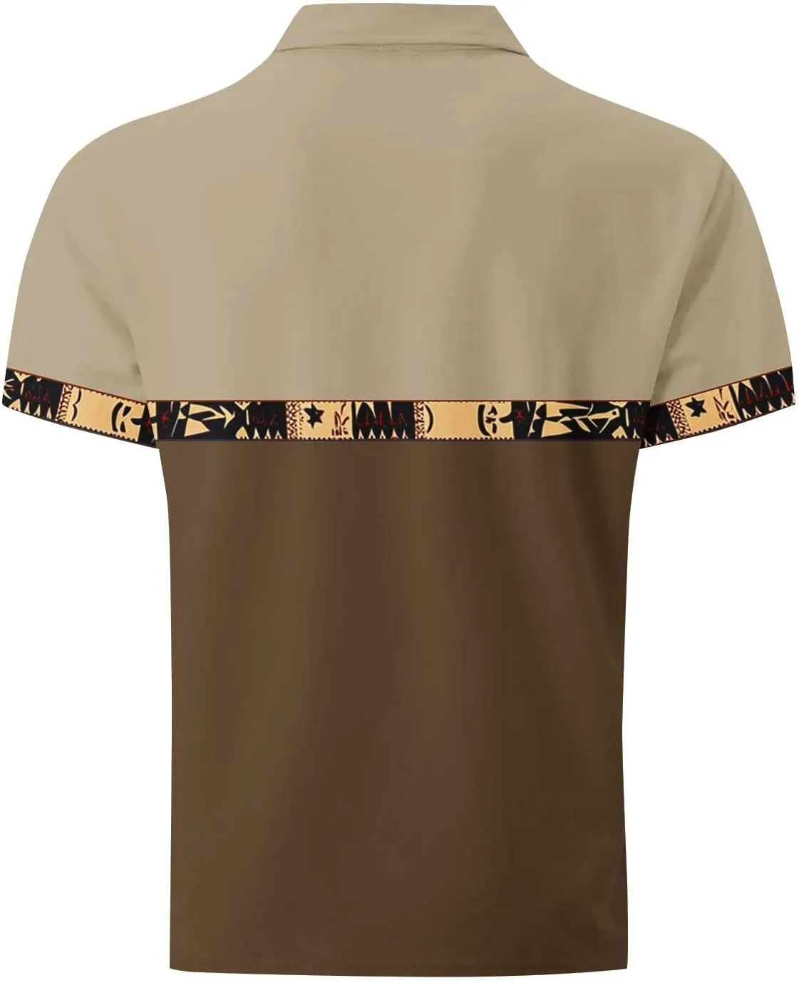 Men's Linen Short Sleeve Tees, Summer Cool Breathable Button Down Shirts Loose Casual Hawaiian Beach Vacation Clothes