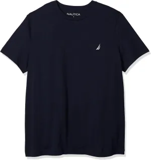 Nautica Men's Short Sleeve Solid Crew Neck T-Shirt