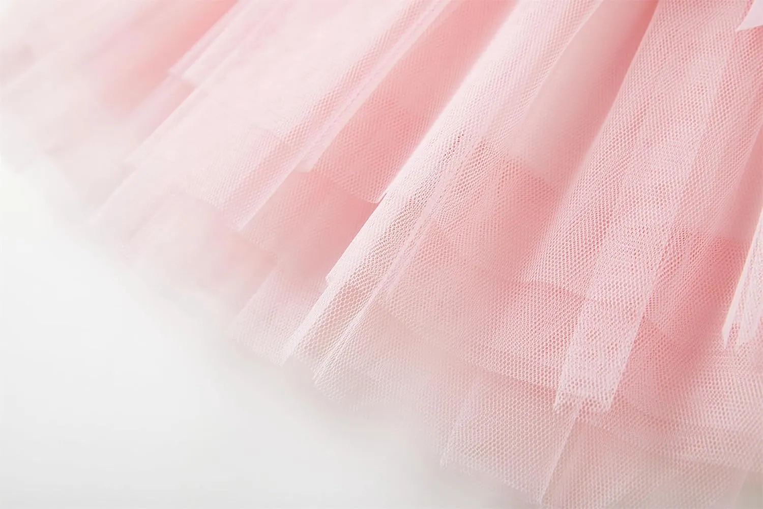Niyage Little Girls Sleeveless Floral Princess Dress Tulle Tutu Sundress