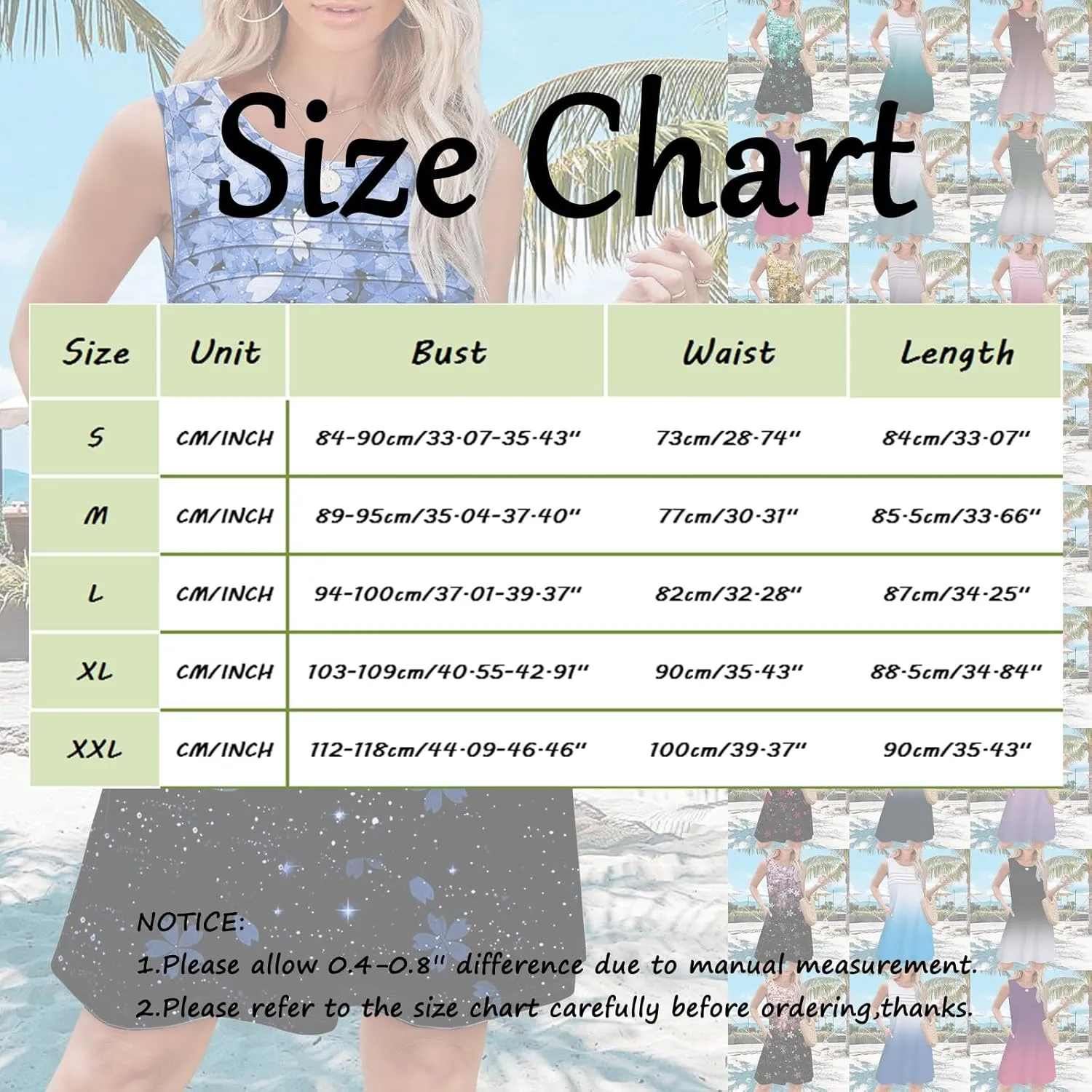 Petite Summer Dresses for Women Womens with Pockets Summer Casual Tank Dress Sleeveless Midi Beach Dress Linen Long