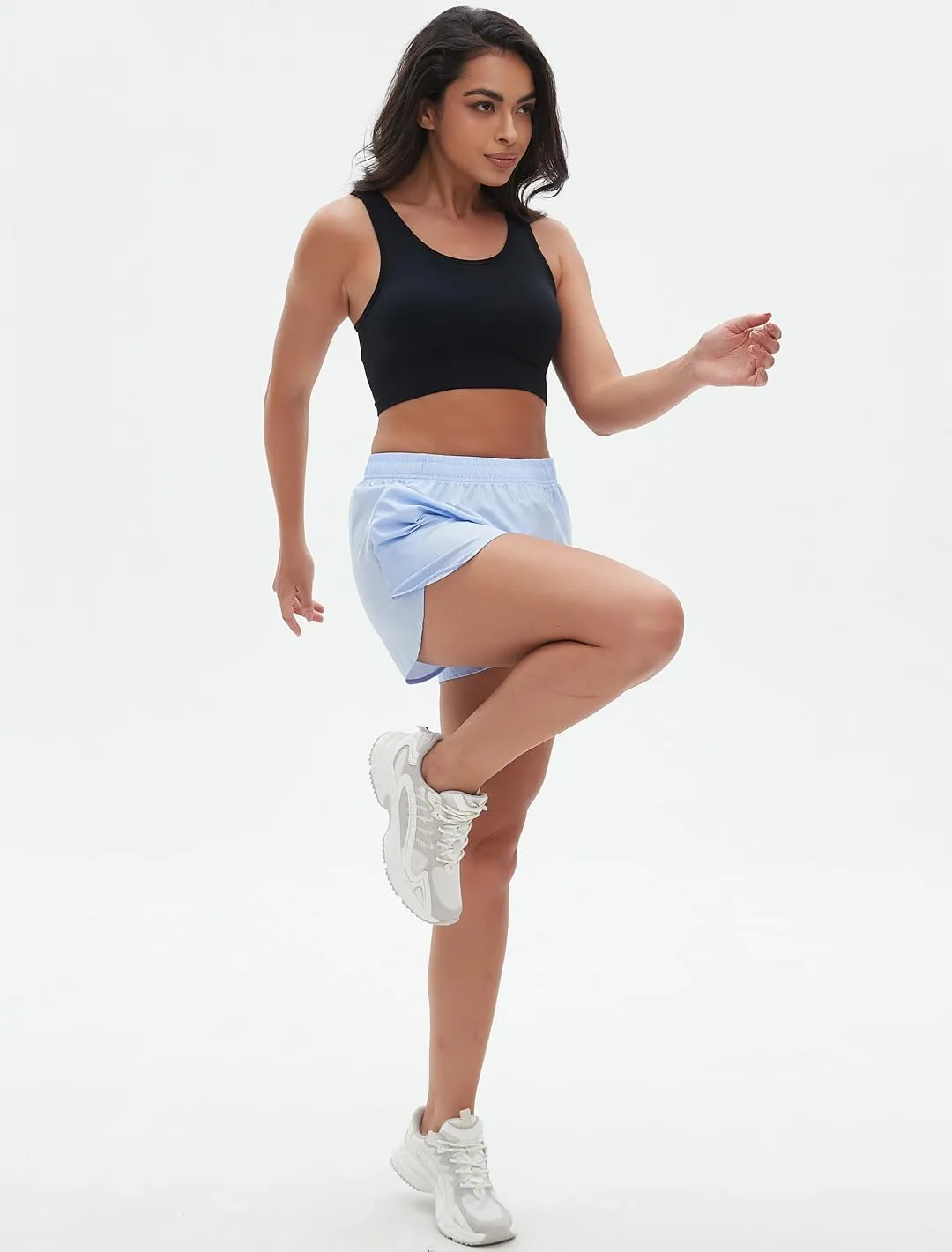 Pilates Sports Shorts Women's Breathable Fashion Loose Hot Pants, Yoga Fitness Running Shorts
