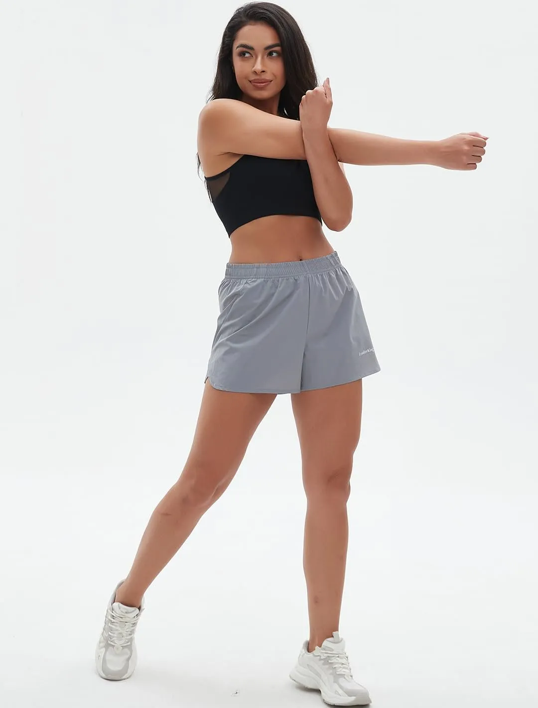 Pilates Sports Shorts Women's Breathable Fashion Loose Hot Pants, Yoga Fitness Running Shorts