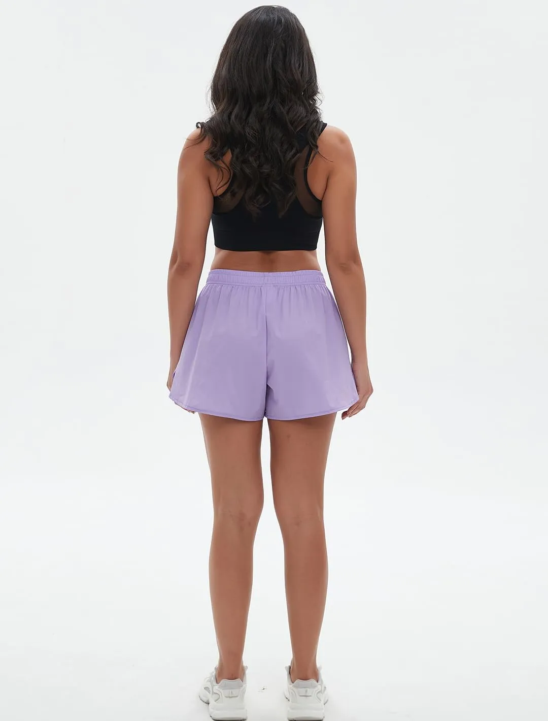 Pilates Sports Shorts Women's Breathable Fashion Loose Hot Pants, Yoga Fitness Running Shorts