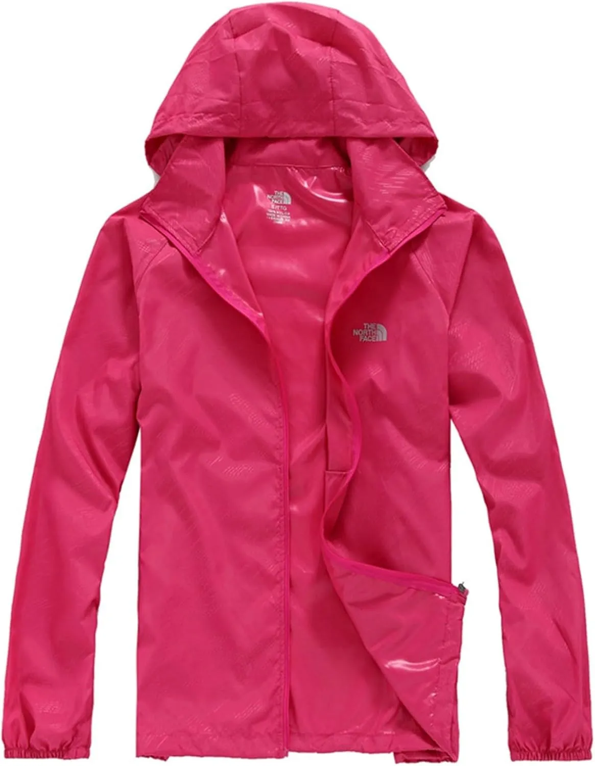 Plus Size Rain Jackets for Women Waterproof Lightweight Windbreaker Jackets Loose Coat Hooded Raincoat with Pockets