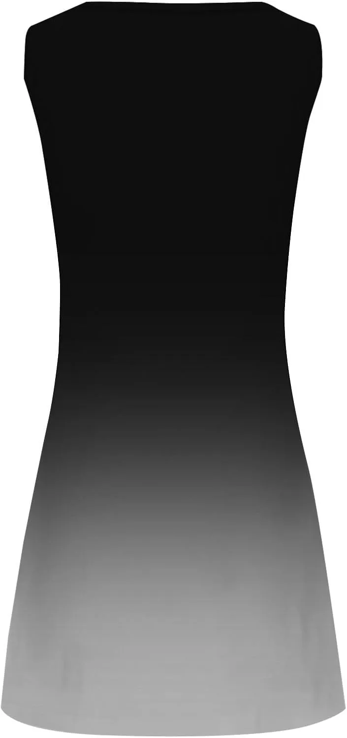 Plus Size Sundresdes for Women Sun Dresses for Women 2025 Vacation Beach Casual Summer Sundresses Sleeveless Tank