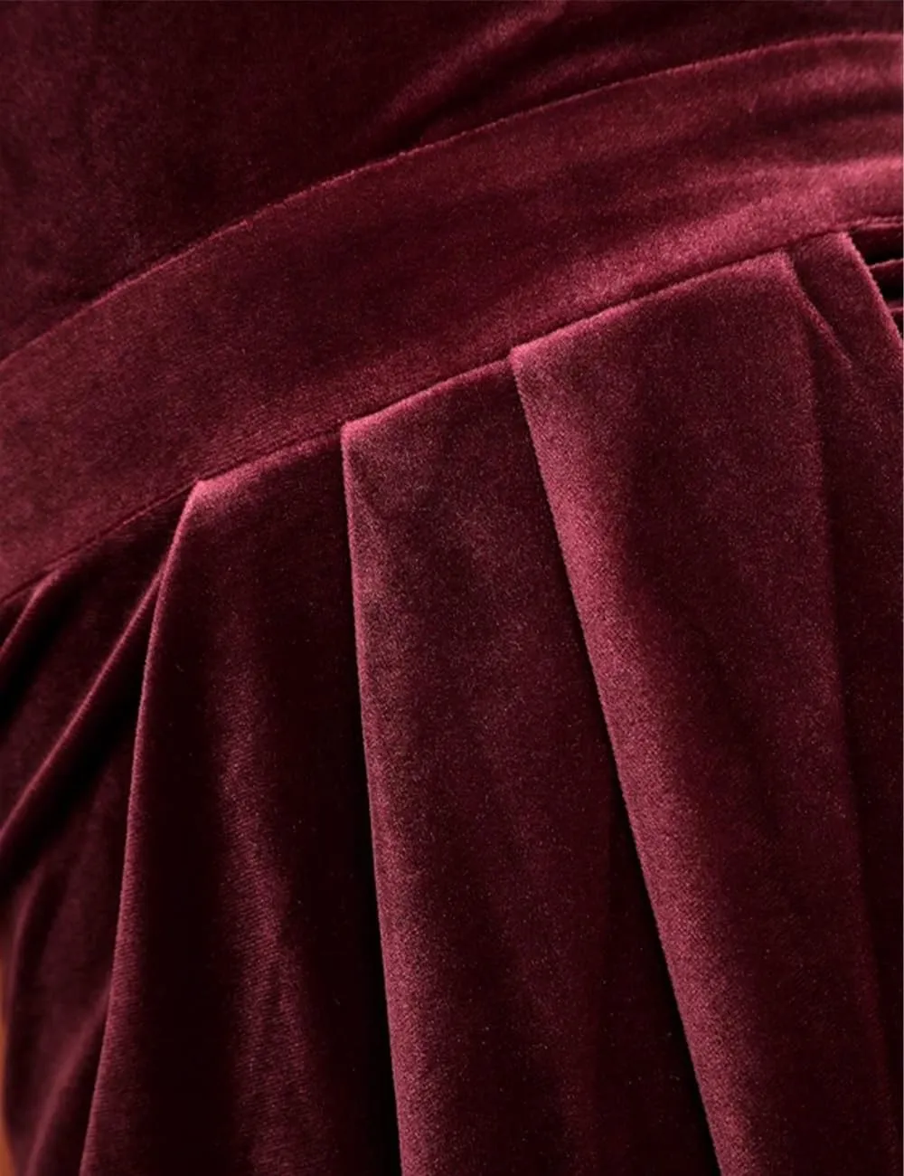 Realtix Elegant Velvet Ruched Bodycon Wrap Off The Shoulder Dresses for Women Sexy High Slit Cocktail Party Midi Dresses