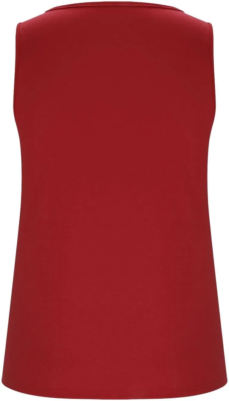 Sexy Cut Out Ripped Tank Tops for Women Distressed Sleeveless T-Shirt Summer Rock Tee Solid Color Basic Tunic Blouse