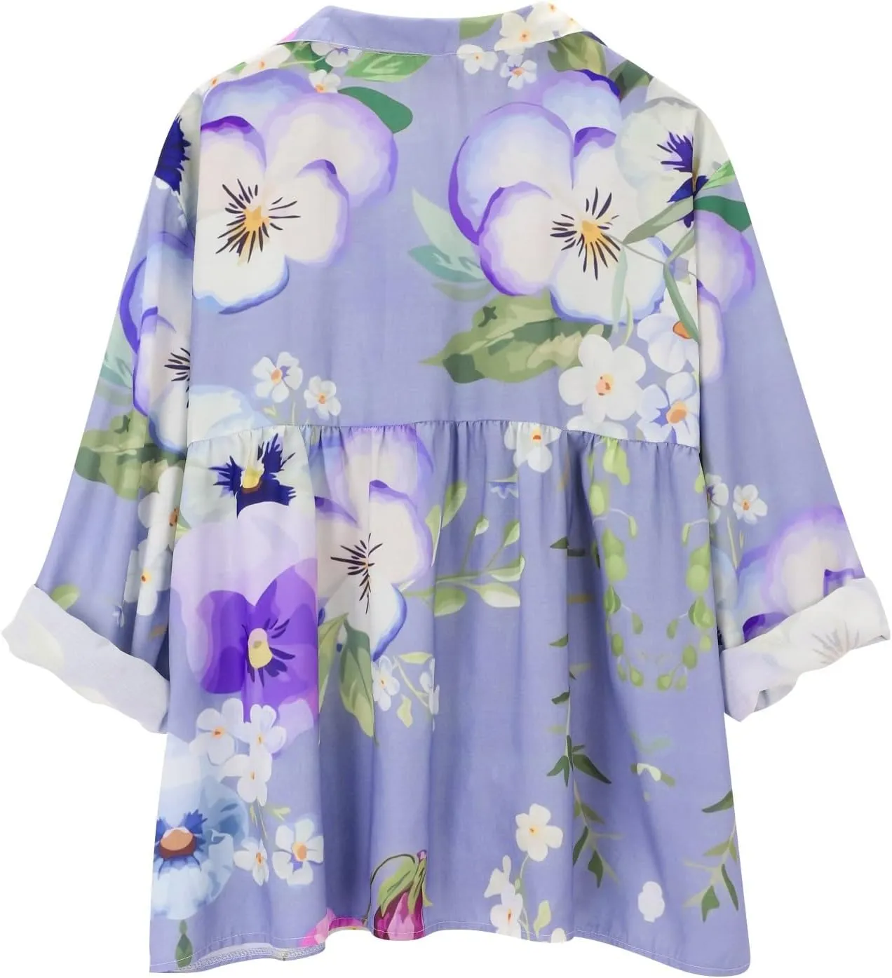 Shirts for Women Satin Imitation Silk Long Sleeved Shirt Spring and Summer New European Long Sleeve Blouses for