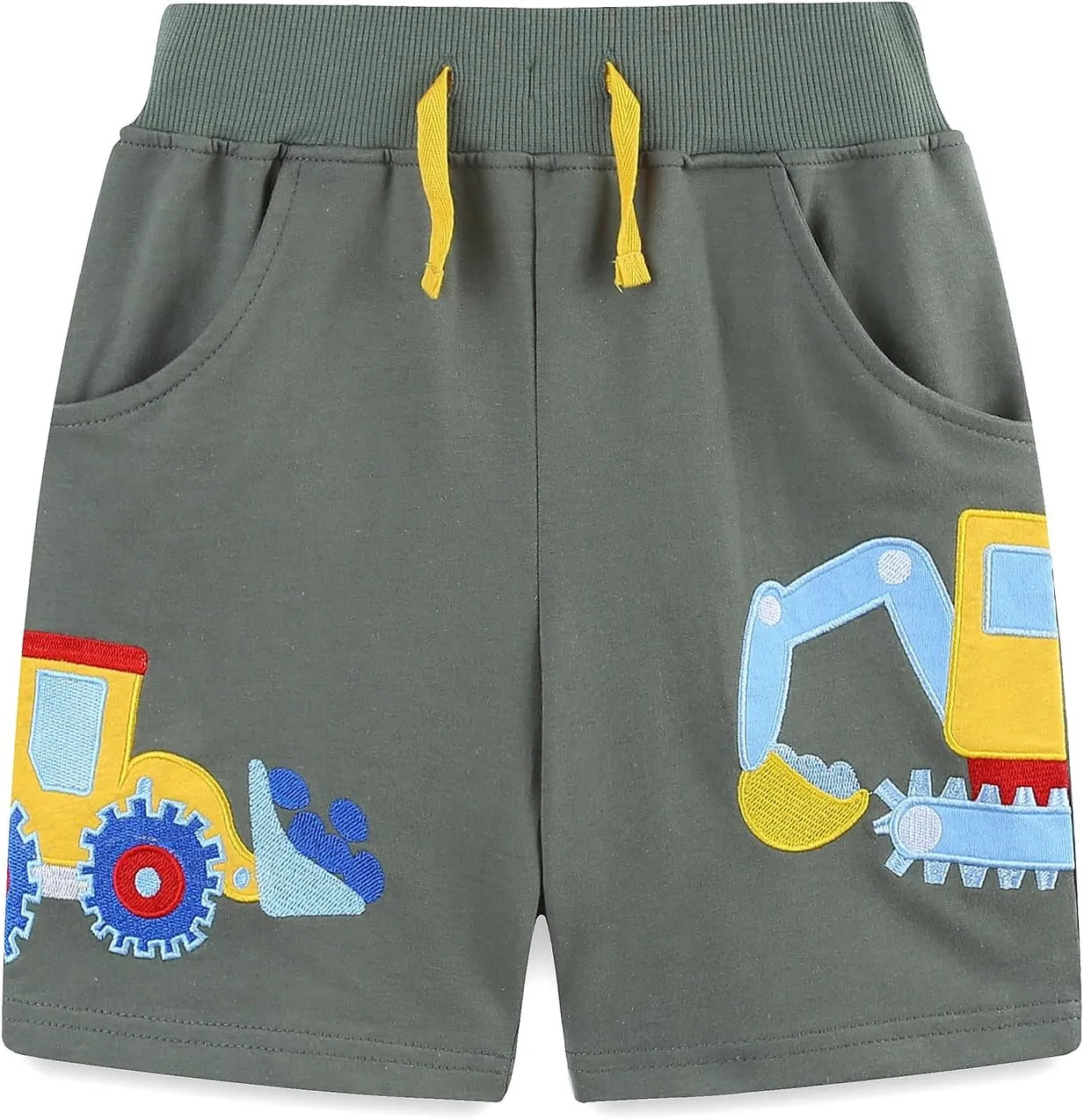 Toddler Boys Sports Shorts Cotton Casual All-Match Children's Clothing Pants 2-7T 2-Pack