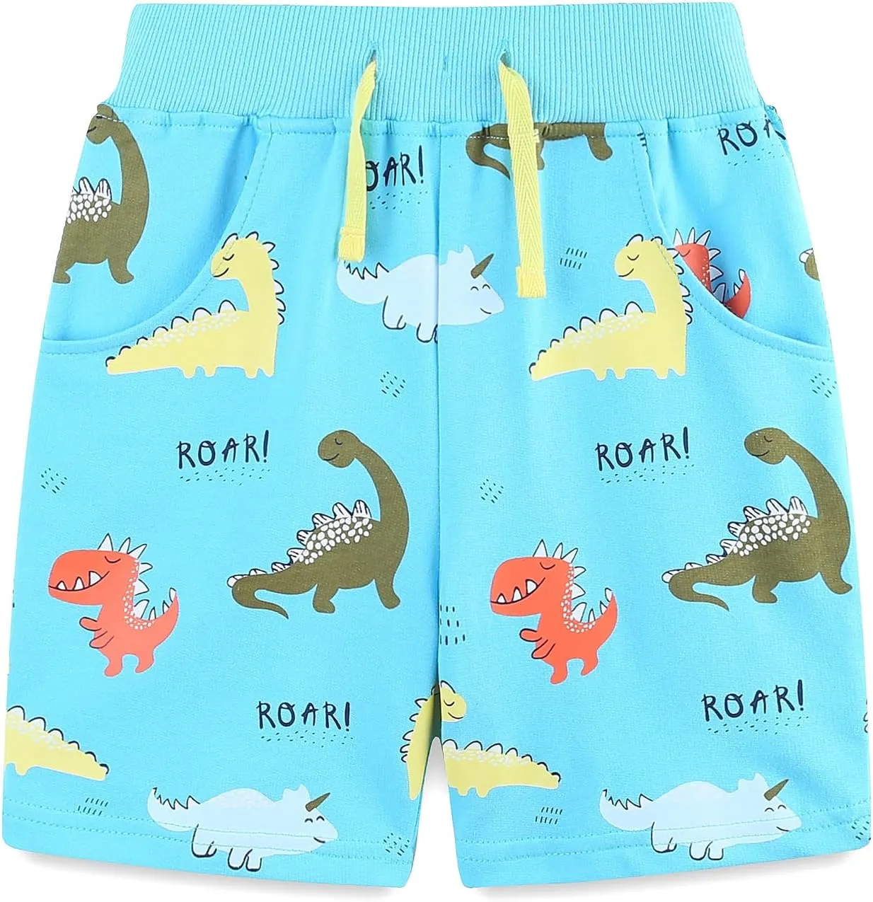 Toddler Boys Sports Shorts Cotton Casual All-Match Children's Clothing Pants 2-7T 2-Pack