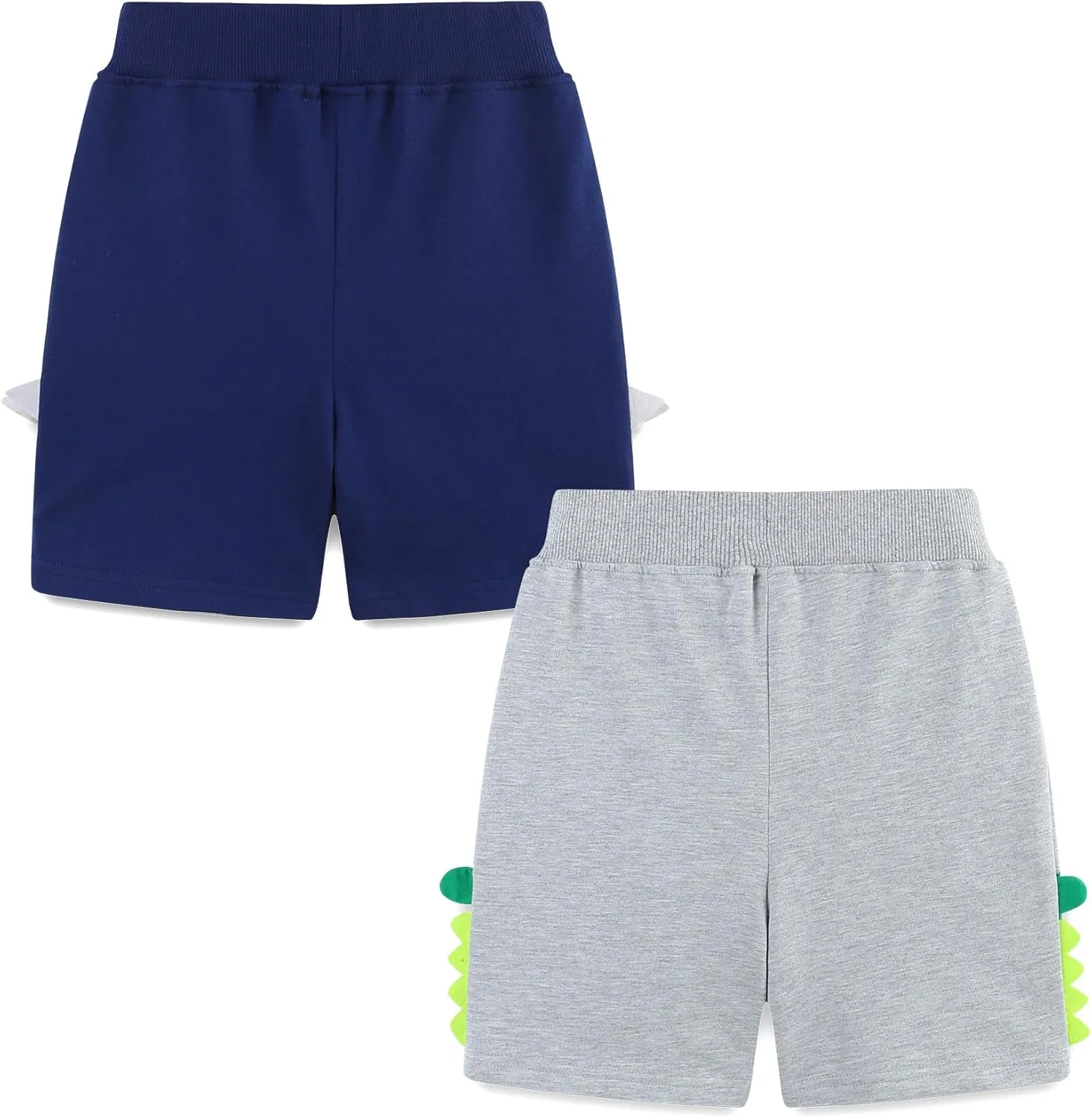 Toddler Boys Sports Shorts Cotton Casual All-Match Children's Clothing Pants 2-7T 2-Pack