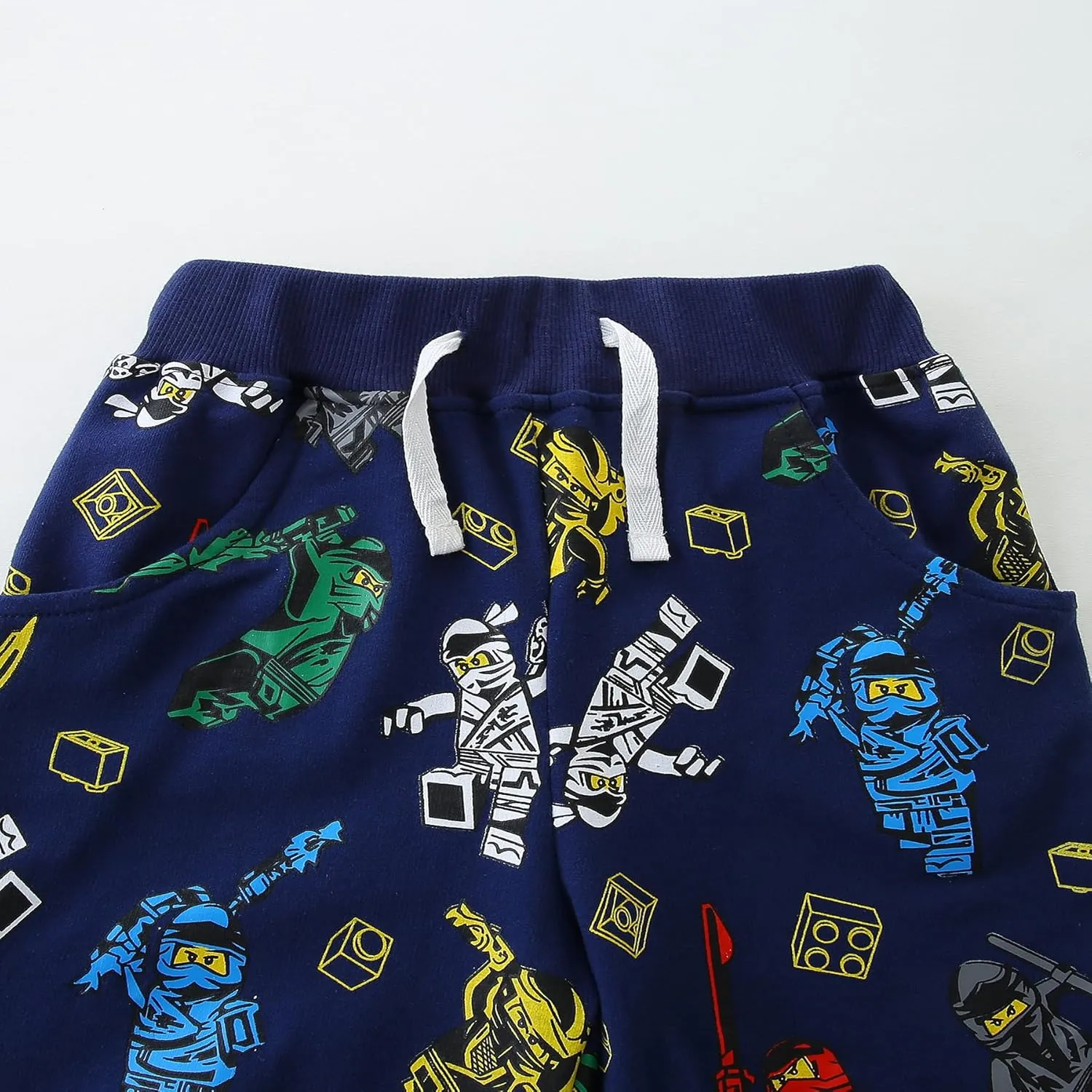 Toddler Boys Sports Shorts Cotton Casual All-Match Children's Clothing Pants 2-7T 2-Pack