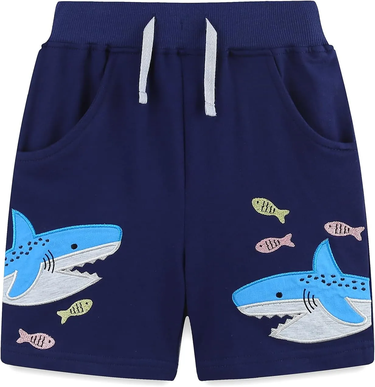 Toddler Boys Sports Shorts Cotton Casual All-Match Children's Clothing Pants 2-7T 2-Pack