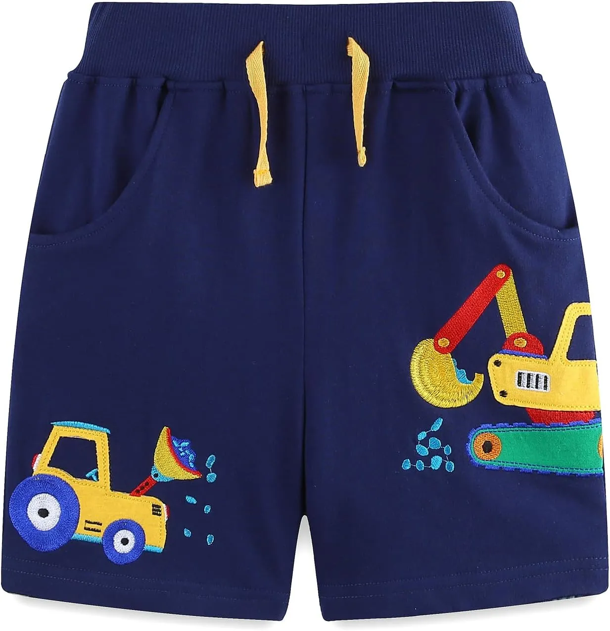 Toddler Boys Sports Shorts Cotton Casual All-Match Children's Clothing Pants 2-7T 2-Pack