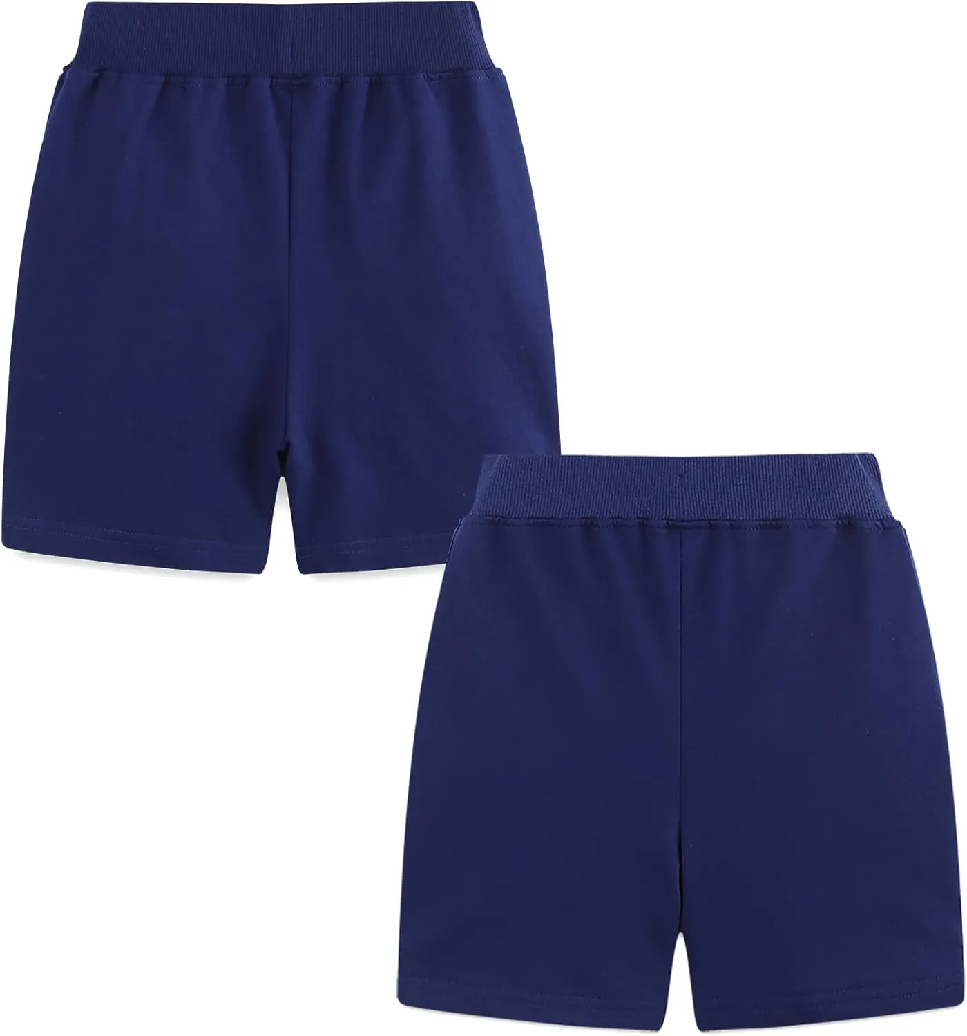 Toddler Boys Sports Shorts Cotton Casual All-Match Children's Clothing Pants 2-7T 2-Pack