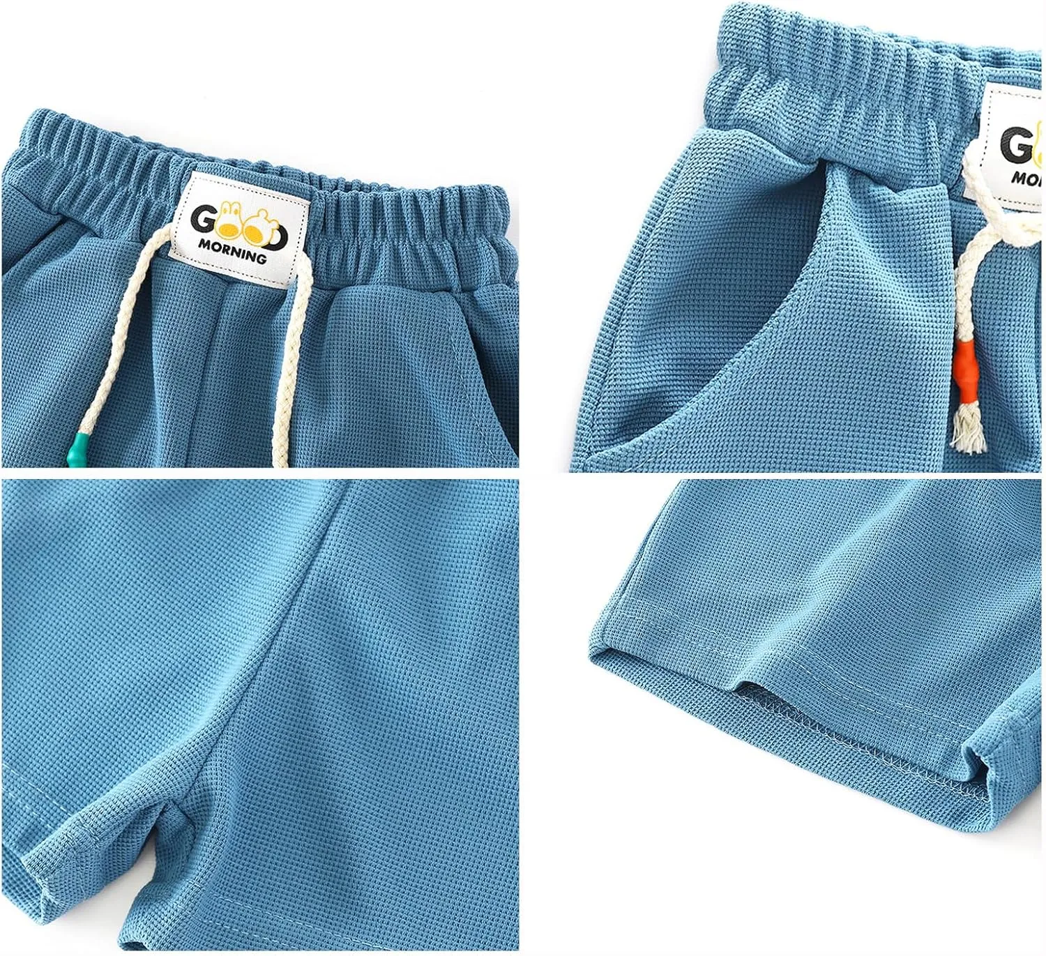 Toddler Boy's Sports Shorts Lightweight Athletic Running Kids Short Outdoor Summer Active 12M-9Years