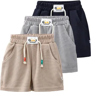 Toddler Boy's Sports Shorts Lightweight Athletic Running Kids Short Outdoor Summer Active 12M-9Years