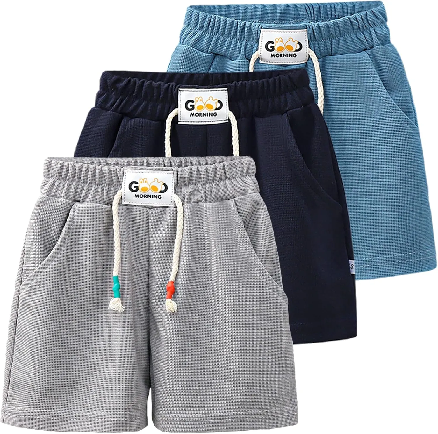 Toddler Boy's Sports Shorts Lightweight Athletic Running Kids Short Outdoor Summer Active 12M-9Years