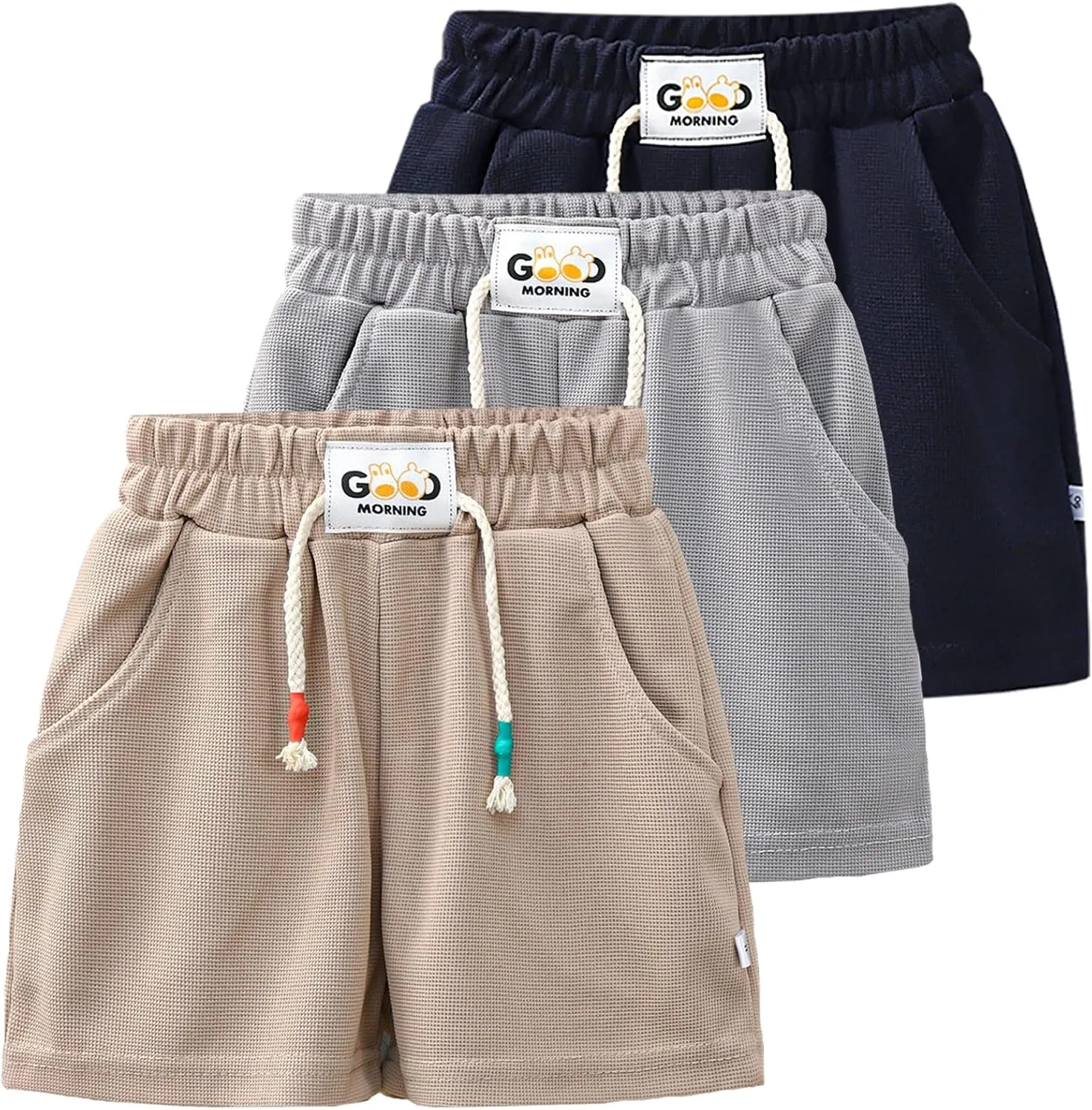 Toddler Boy's Sports Shorts Lightweight Athletic Running Kids Short Outdoor Summer Active 12M-9Years