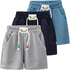 Toddler Boy's Sports Shorts Lightweight Athletic Running Kids Short Outdoor Summer Active 12M-9Years