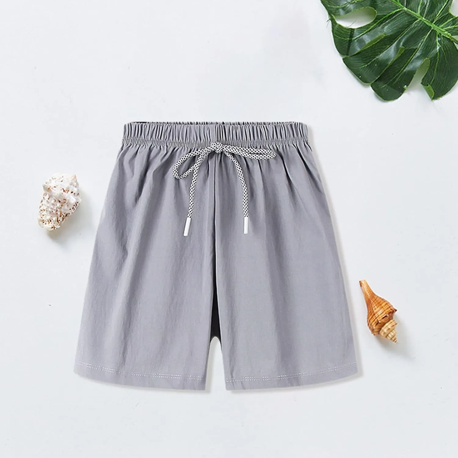 Toddler Kids Boys' Sports Shorts Quick Dry Athletic Shorts with Drawstring Boys Basketball Running Shorts