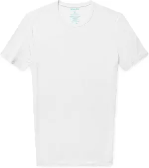 Tommy John Men's Crew Neck Undershirt, Second Skin Fabric, Slim Fit T-Shirt with Stay Tuck Design
