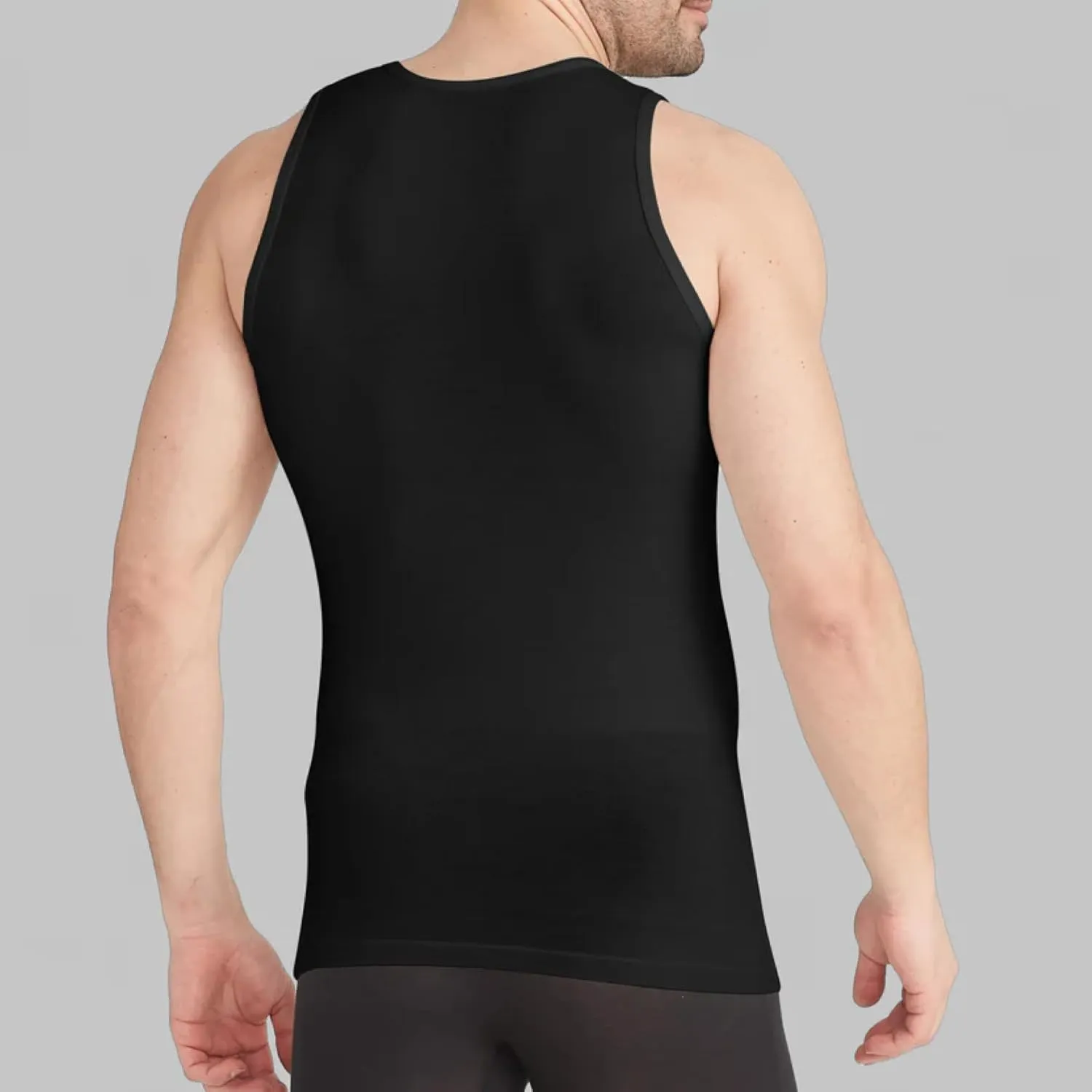 Tommy John Men's Tank Top, Cool Cotton, Slim Fit T-Shirt Stay Tuck Design, 3 and Single Pack