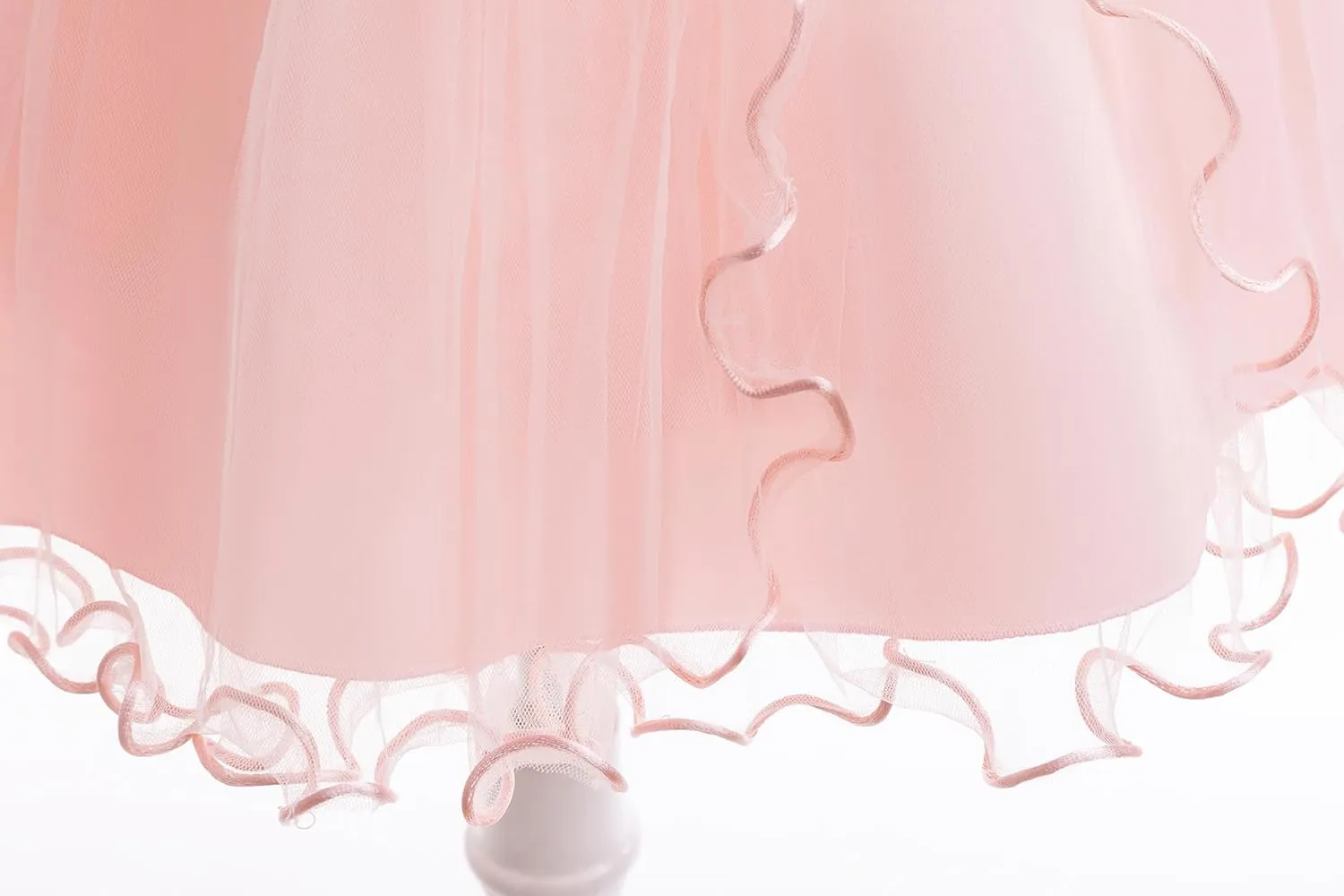 Weileenice Flower Girls Lace Bridesmaid Dress Kids Princess Wedding Prom Pageant Birthday Party Tutu Tulle Dresses