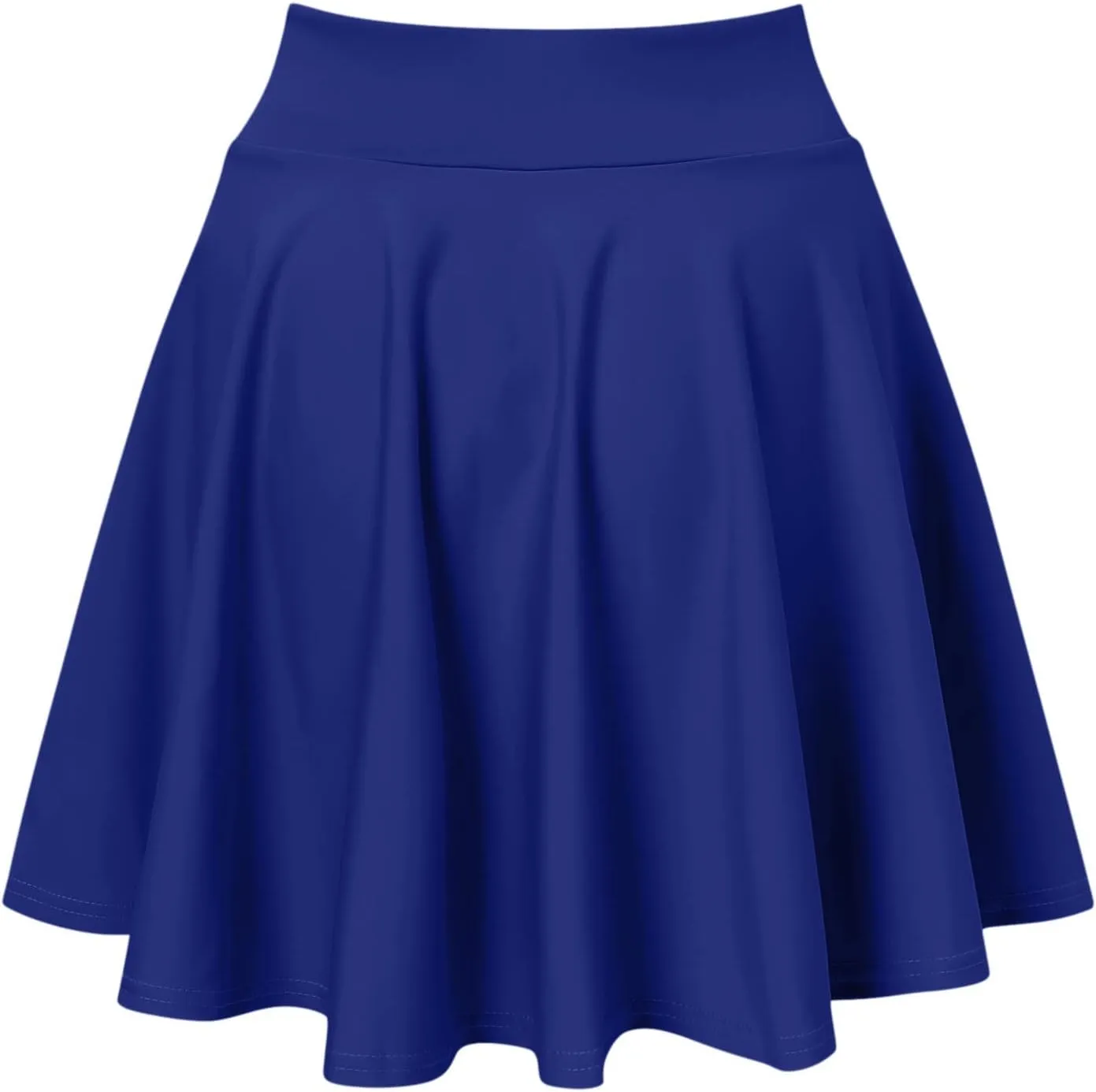 Women's Casual Basic Versatile Stretchy Waist Skirt Flared Pleated Mini Skater Skirt Sexy Club Y2k A-line Skirt