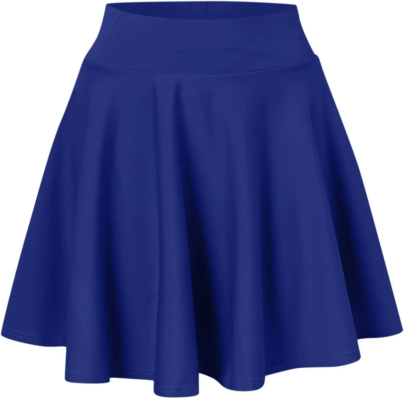 Women's Casual Basic Versatile Stretchy Waist Skirt Flared Pleated Mini Skater Skirt Sexy Club Y2k A-line Skirt