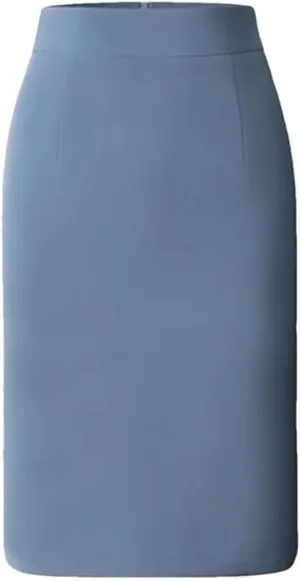 Women's Office Pencil Skirts Elegant Slim High Waist A-Line Skirt