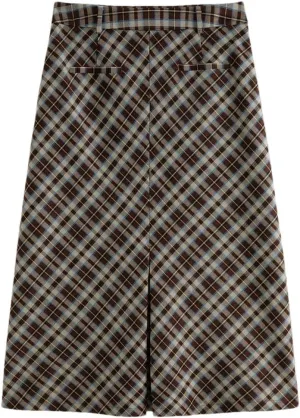 Women's Pleated A-Line Skirt Vintage Elegant Slimming Casual Loose Skirts
