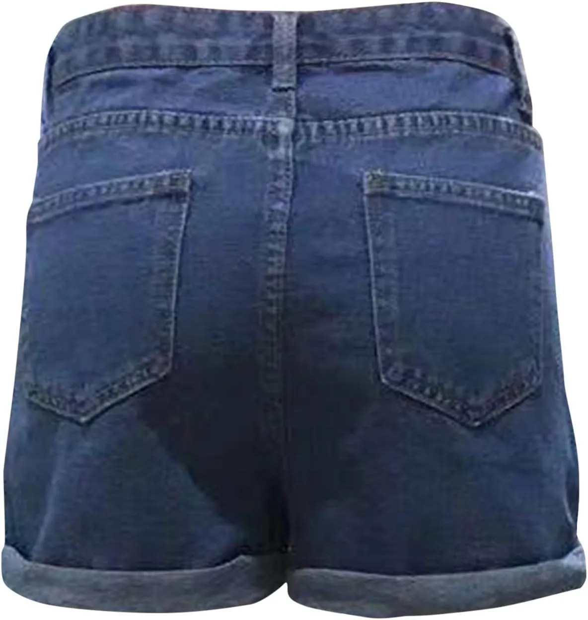 Womens Short Jeans Summer Casual Jean Shorts High Waisted Loose Denim Short Fashion Classic Shorts with Pockets