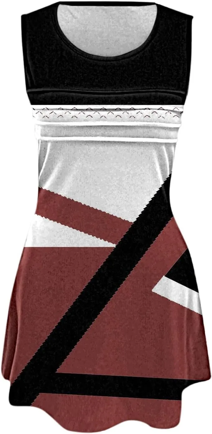 Womens Summer Dresses 2025 Womens with Pockets Summer Casual Tank Dress Sleeveless Midi Beach Dress Sundress Cotton