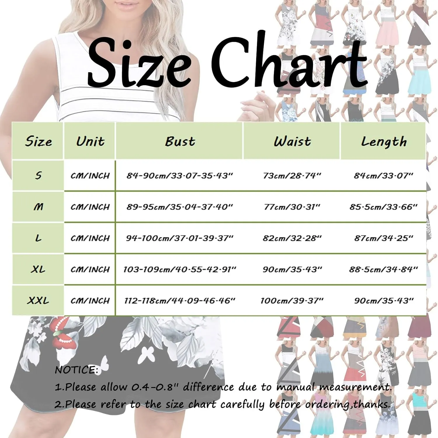 Womens Summer Dresses 2025 Womens with Pockets Summer Casual Tank Dress Sleeveless Midi Beach Dress Sundress Cotton