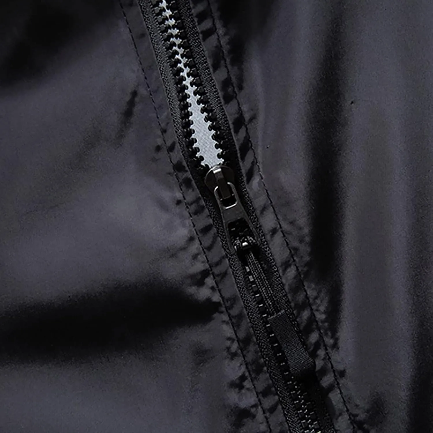 Ymosrh Men's Hooded Waterproof Lightweight Windbreaker Jackets Nylon Wind & Water Resistant Rain Jacket, M-7XL