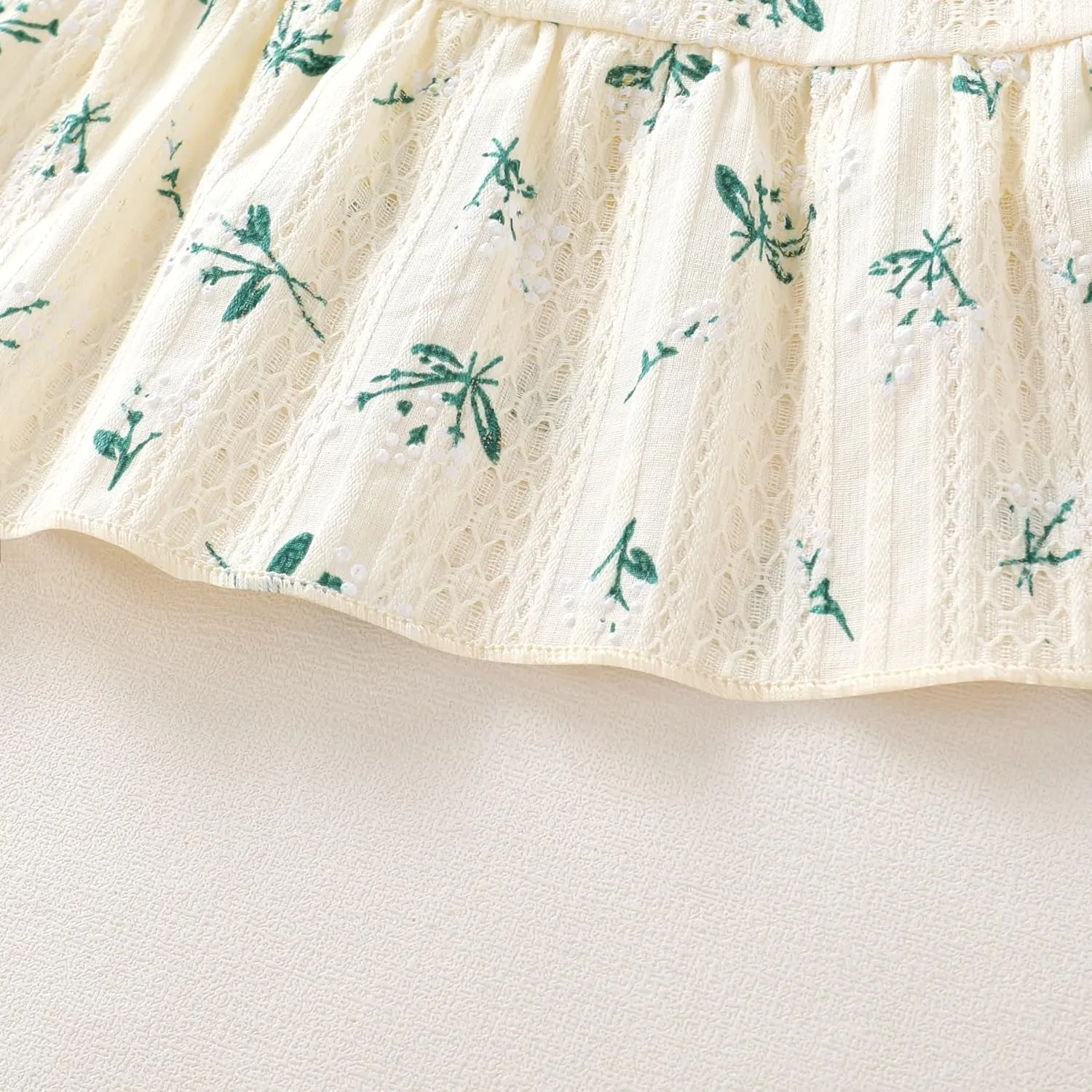 YOUNGER TREE Toddler Baby Girls Dress Summer Ruffle Sleeve Halter Casual Kids Beach Sundress