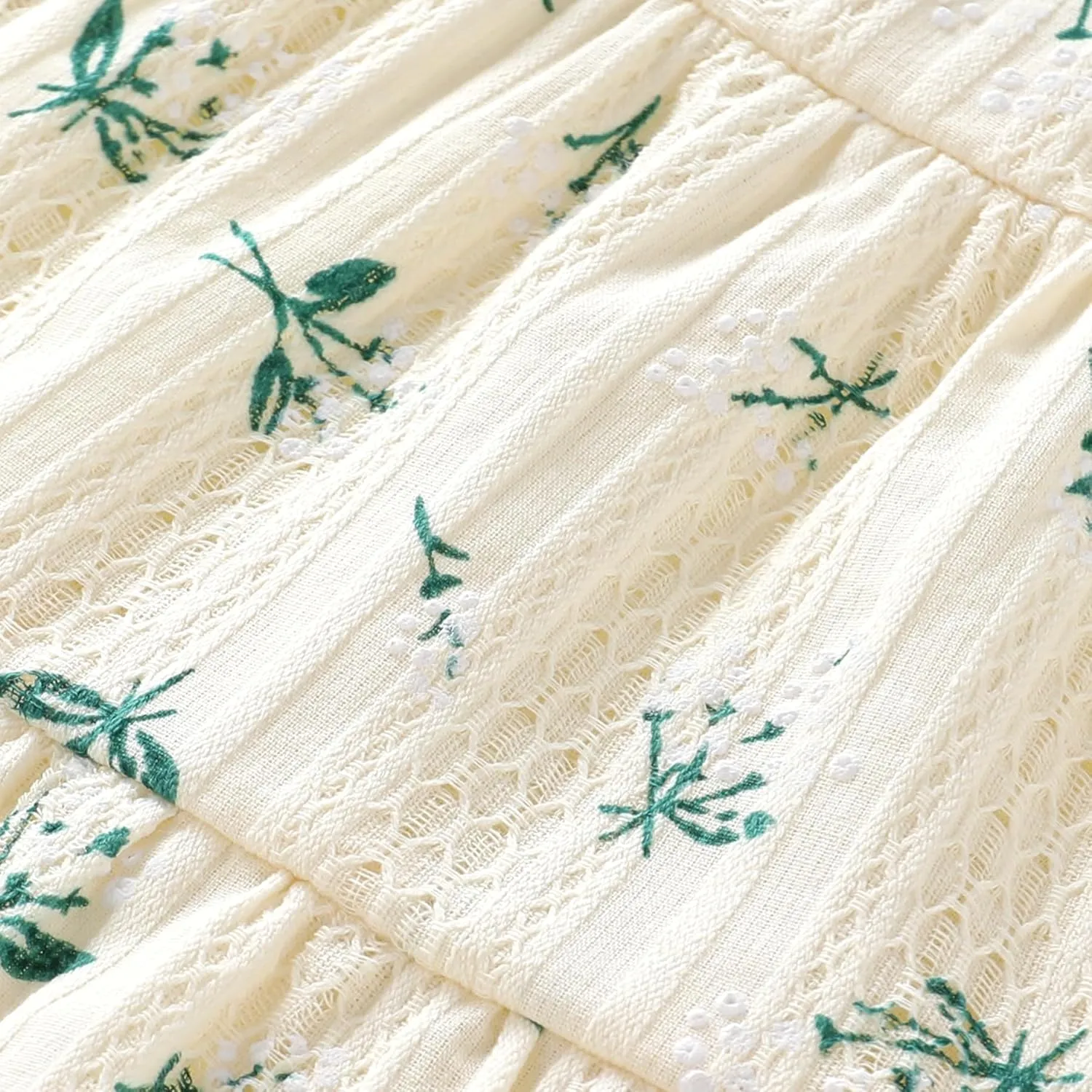 YOUNGER TREE Toddler Baby Girls Dress Summer Ruffle Sleeve Halter Casual Kids Beach Sundress