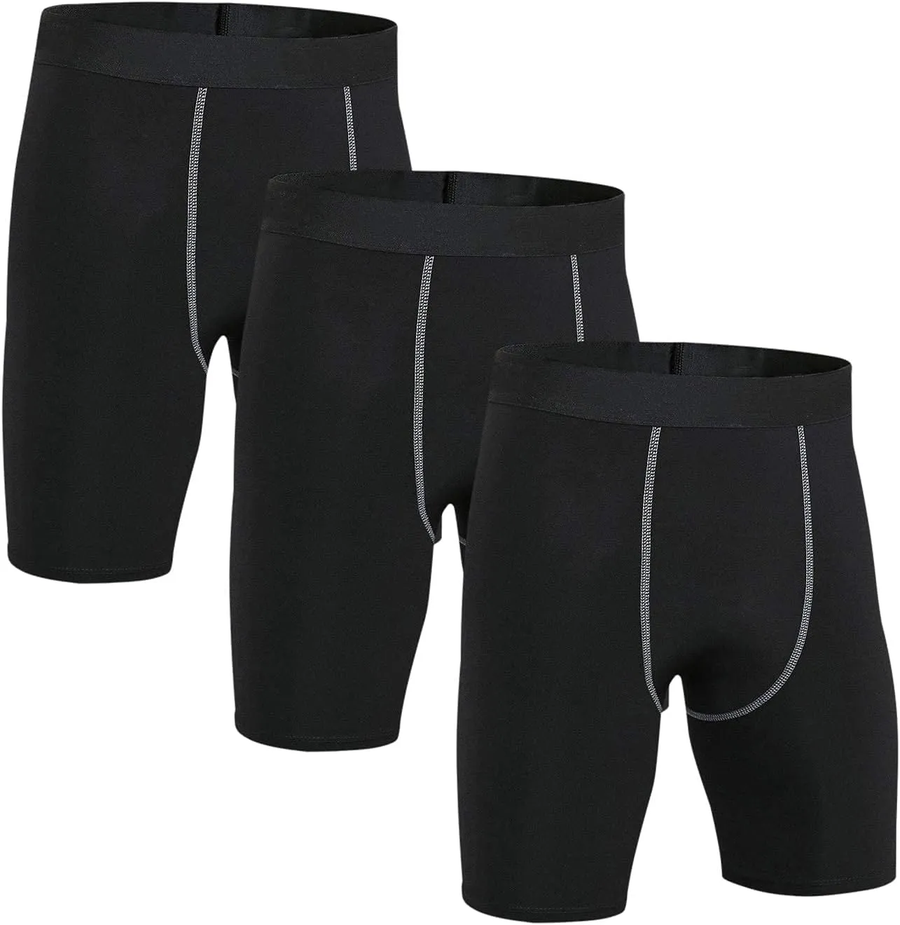 Youth Boys Compression Shorts Athletic Sports Shorts Football Underwear Running Short Pants/Tights for Girls