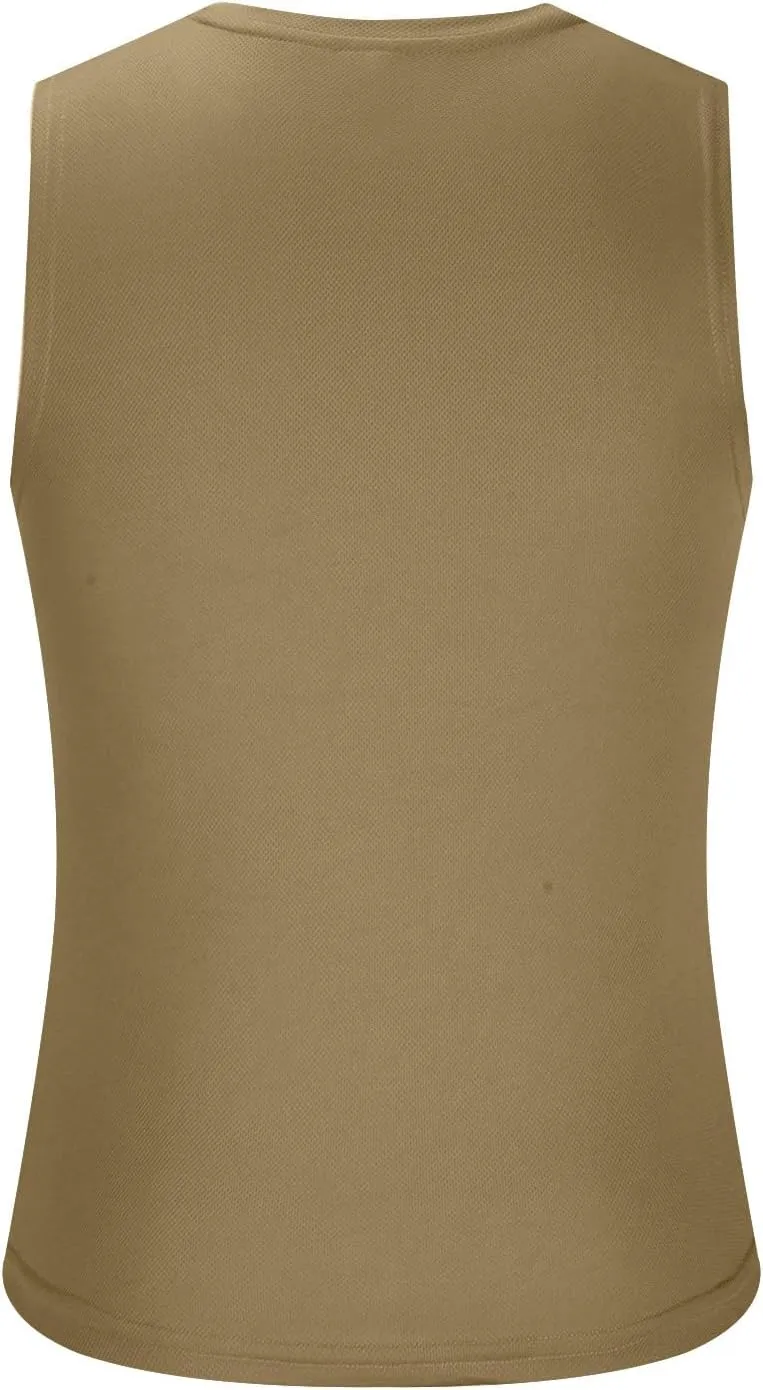 Zeiyignr Workout Tank Tops for Men Quick Dry Gym Fitness Tanks Muscle Bodybuilding Sleeveless Shirt Athletic Running Tank Top