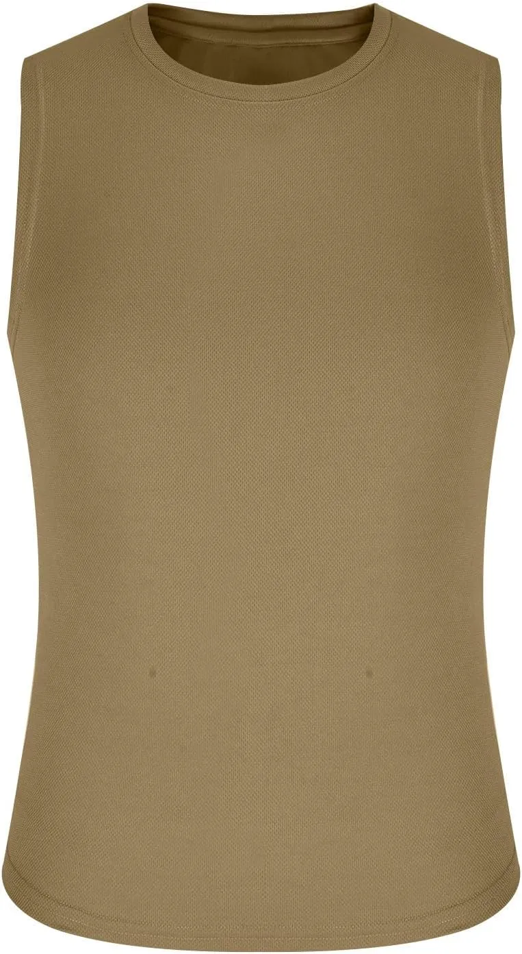 Zeiyignr Workout Tank Tops for Men Quick Dry Gym Fitness Tanks Muscle Bodybuilding Sleeveless Shirt Athletic Running Tank Top