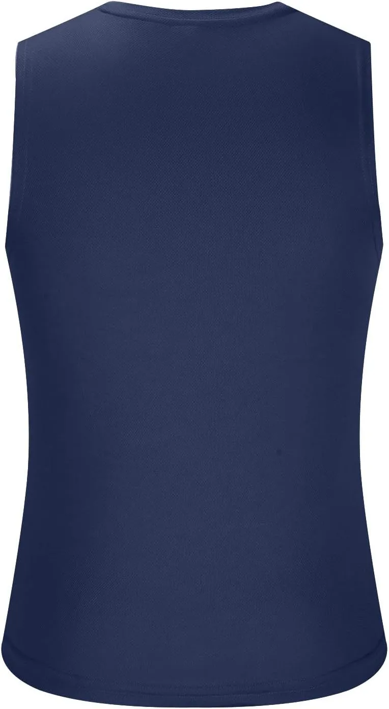 Zeiyignr Workout Tank Tops for Men Quick Dry Gym Fitness Tanks Muscle Bodybuilding Sleeveless Shirt Athletic Running Tank Top